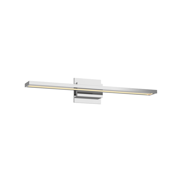 Brio LED Vanity Wall Light in Chrome (Small).
