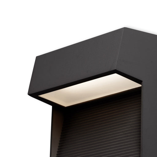 Byron Square Outdoor LED Wall Light in Detail.
