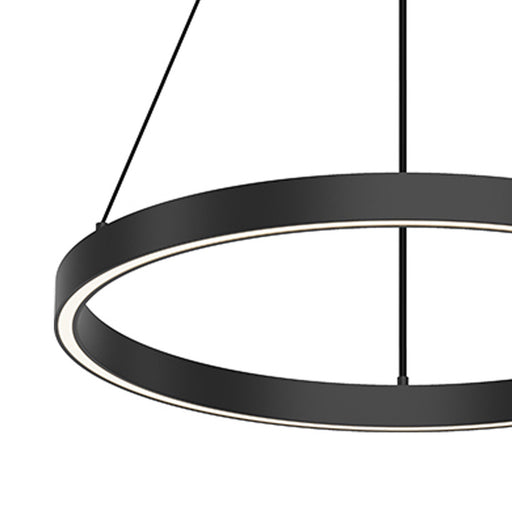 Cerchio LED Pendant Light in Detail.