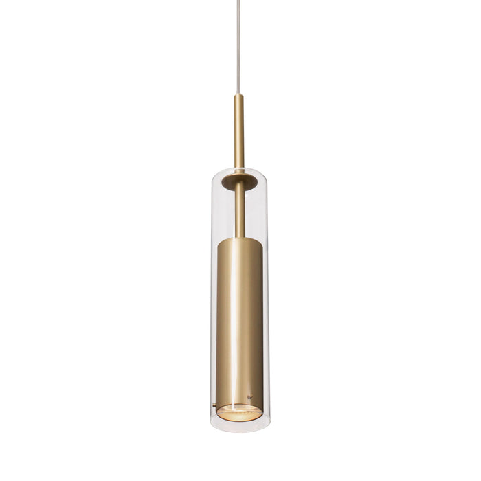Jarvis Pendant Light in Brushed Gold.