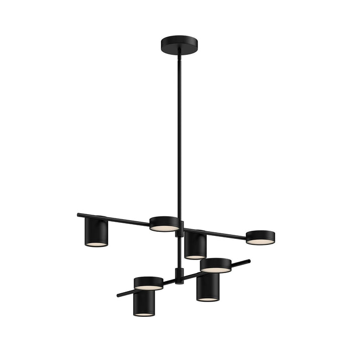 Jayden LED Chandelier in Black.