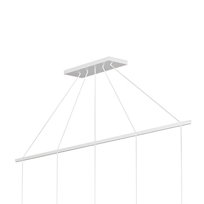 Marquee Linear Pendant Light Canopy in Detail.