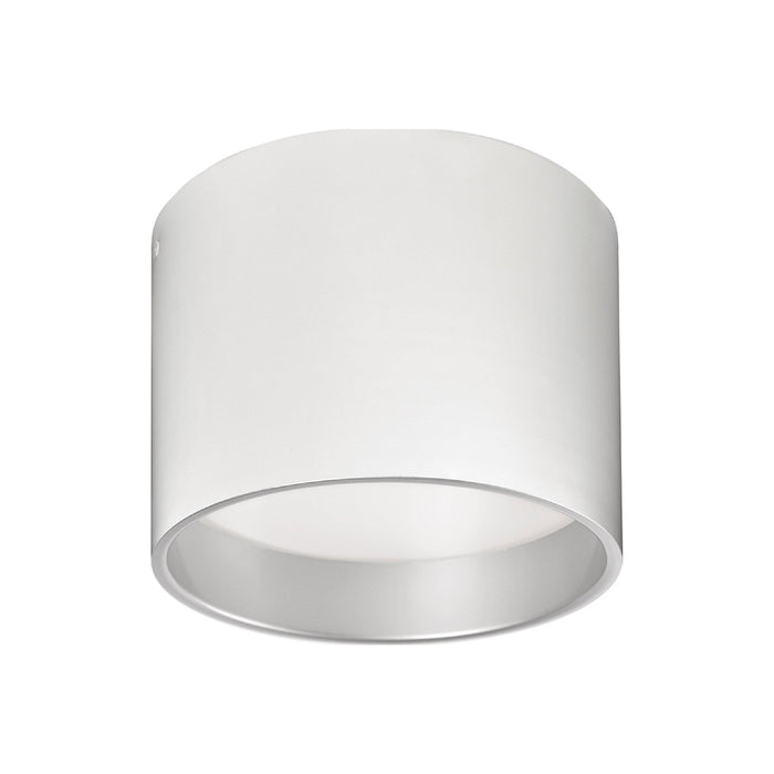 Mousinni LED Flush Mount Ceiling Light in White (Small).