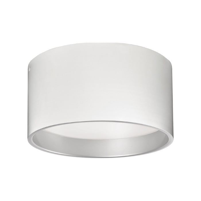 Mousinni LED Flush Mount Ceiling Light in White (Medium).