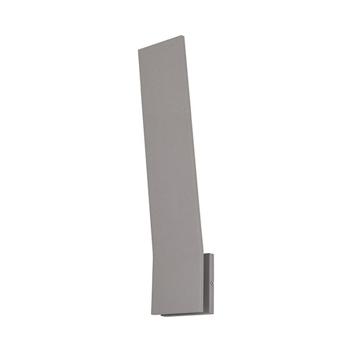 Nevis Outdoor LED Wall Light in Gray (24-Inch).