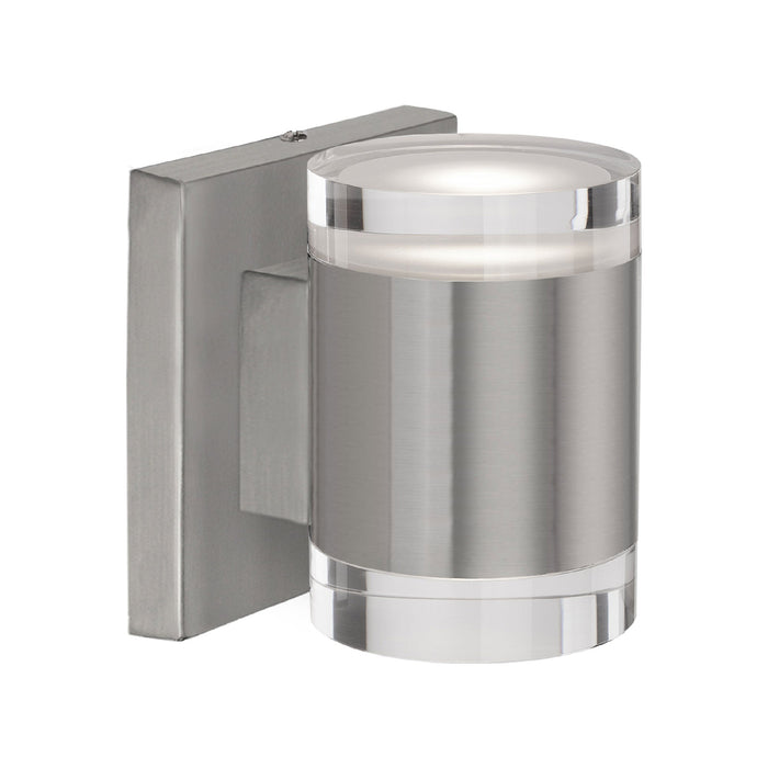 Norfolk LED Wall Light in Brushed Nickel (4.75-Inch).