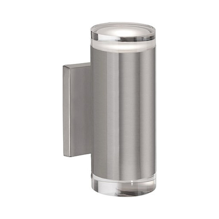 Norfolk LED Wall Light in Brushed Nickel (8.25-Inch).
