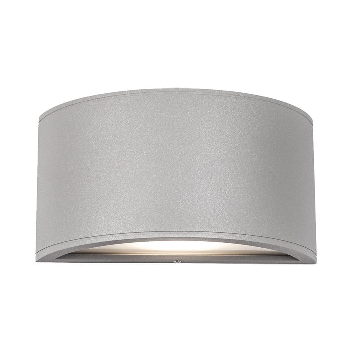 Olympus Outdoor LED Wall Light in Gray.