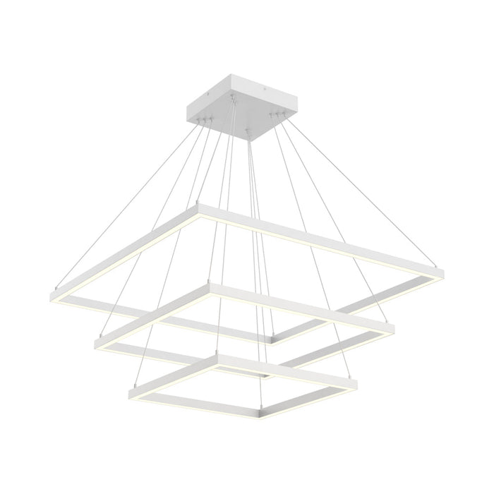 Piazza LED Chandelier in White (149W)
