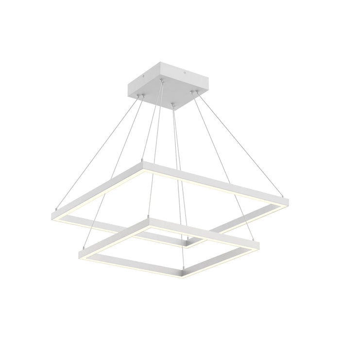 Piazza LED Chandelier in White (87W)