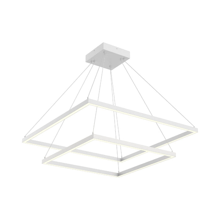 Piazza LED Chandelier in White (112W)