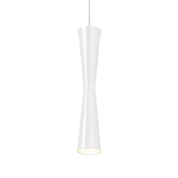 Robson LED Pendant Light in White.