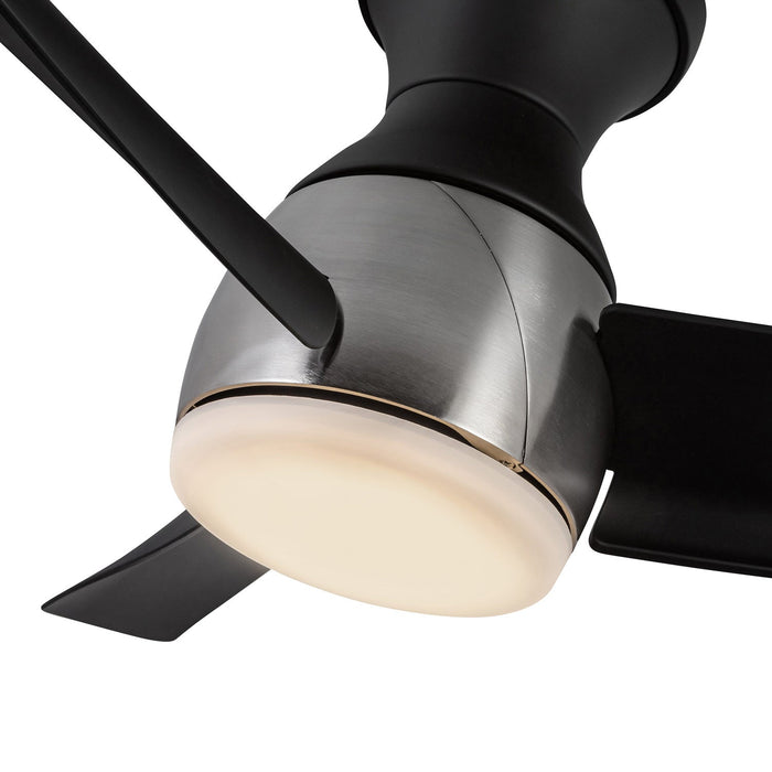 Thalia LED Flush Mount Ceiling Fan in Detail.