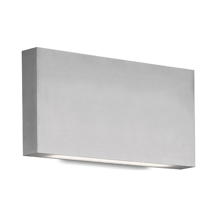Mica LED Wall Light in Brushed Nickel (Large).