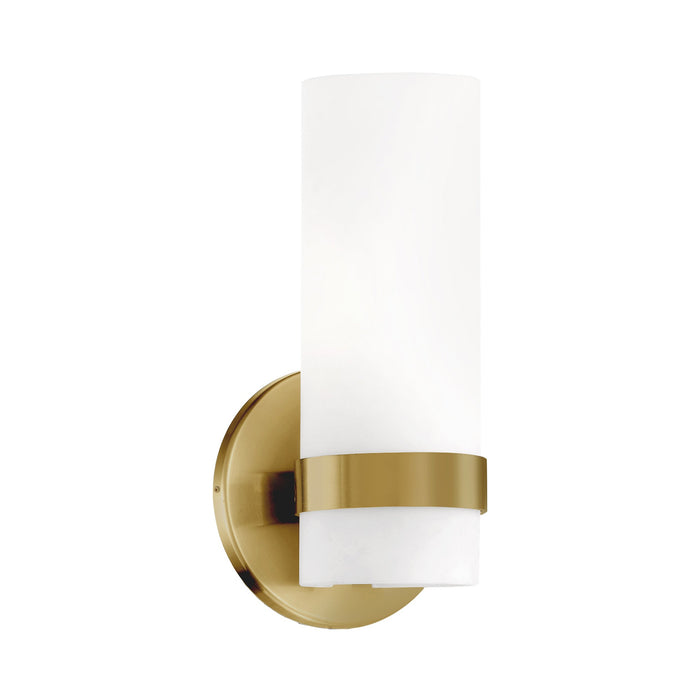 Milano LED Wall Light in Brushed Gold.
