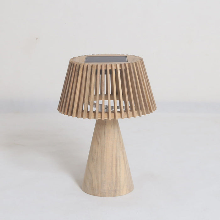Enoki Outdoor Solar LED Table Lamp in Detail.