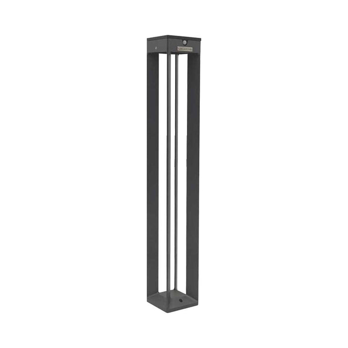 Faro Outdoor Solar LED Floor Lamp in Space Grey (Large).
