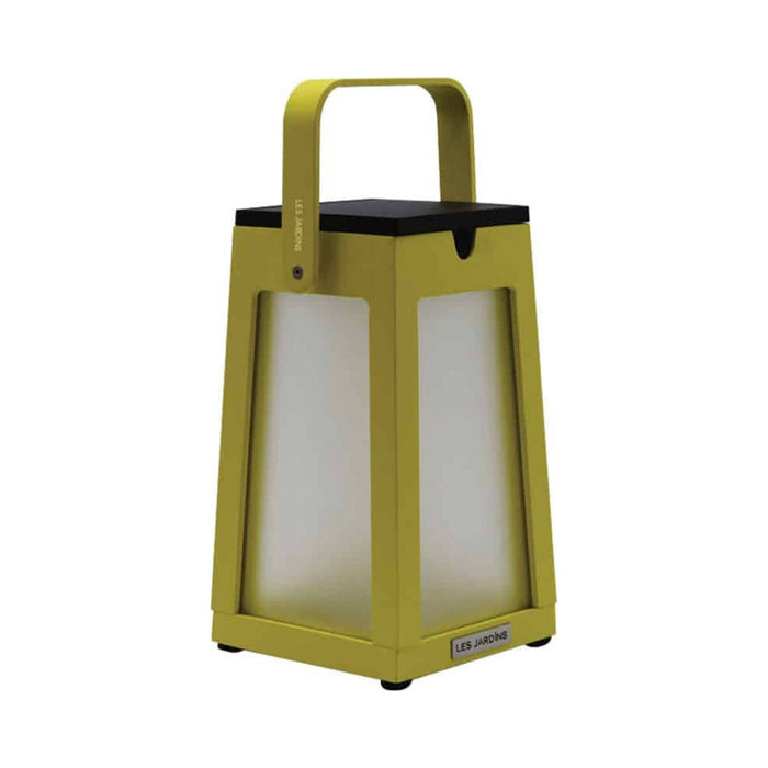 Tinka Outdoor Solar LED Lantern in Lime.