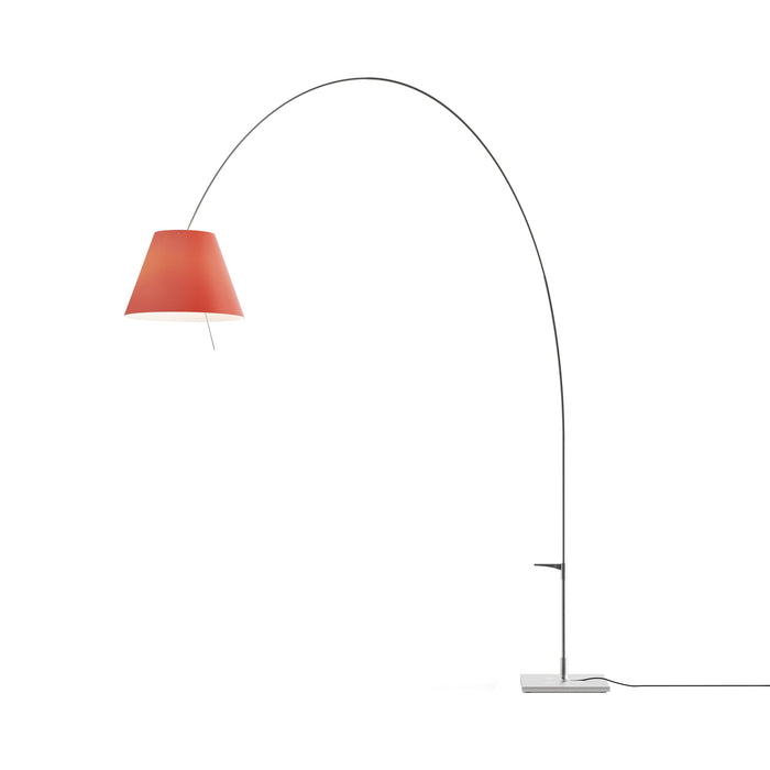 Costanza Lady Floor Lamp in Red.