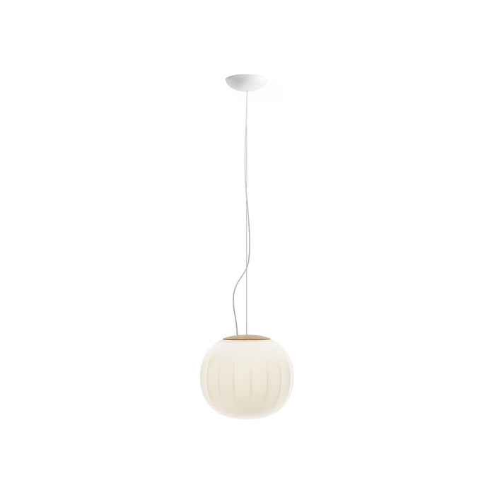 Lita Pendant Light in Ash Wood (Medium).