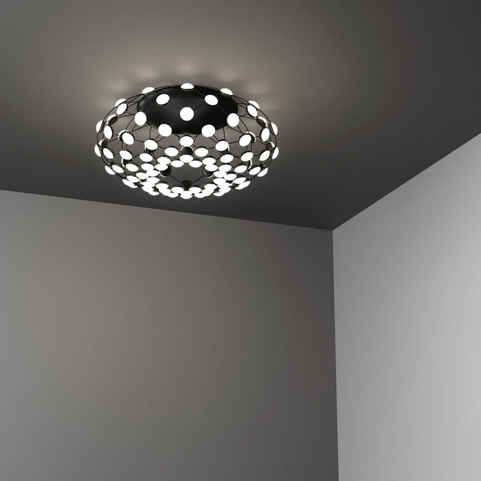Mesh LED Ceiling Light in Detail.