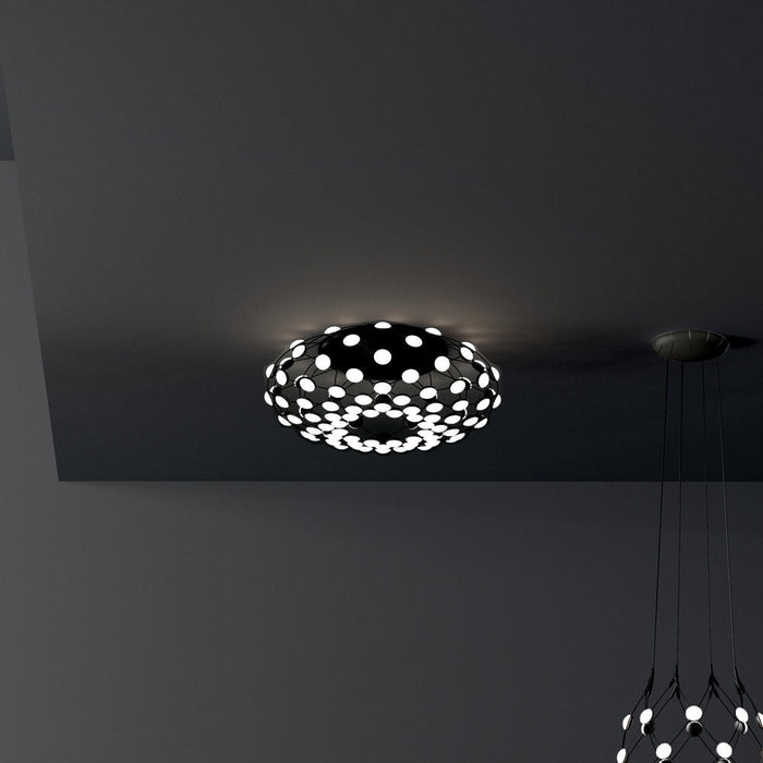 Mesh LED Ceiling Light in Detail.