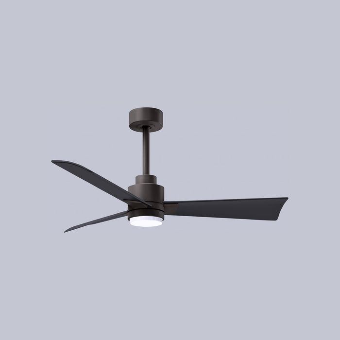 Alessandra Indoor / Outdoor LED Ceiling Fan in Detail.