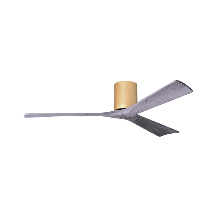 Irene IR3H Indoor / Outdoor Ceiling Fan in Light Mapple/Barn Wood (60-Inch).