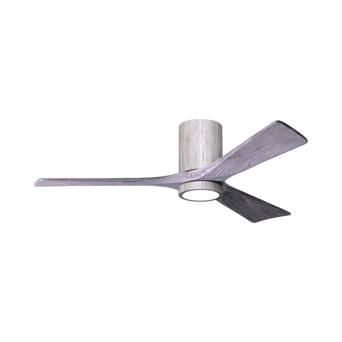 Irene IR3HLK 52-Inch Indoor / Outdoor LED Flush Mount Ceiling Fan in Barn Wood Tone/Barnwood Tone.