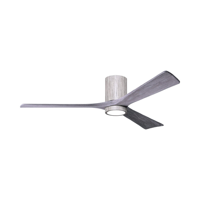 Irene IR3HLK 60-Inch Indoor / Outdoor LED Flush Mount Ceiling Fan in Barn Wood Tone/Barnwood Tone.