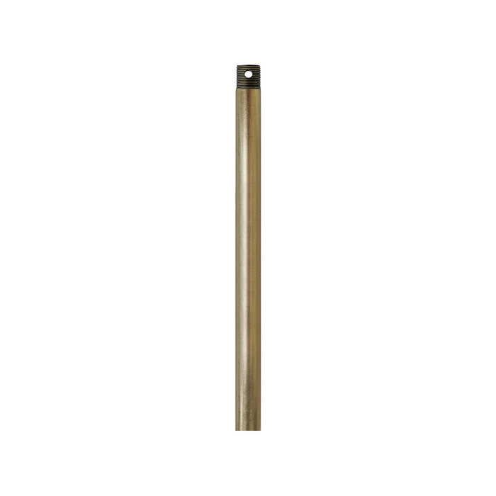 Fandelight Down Rod in Golden Silver (12-Inch).