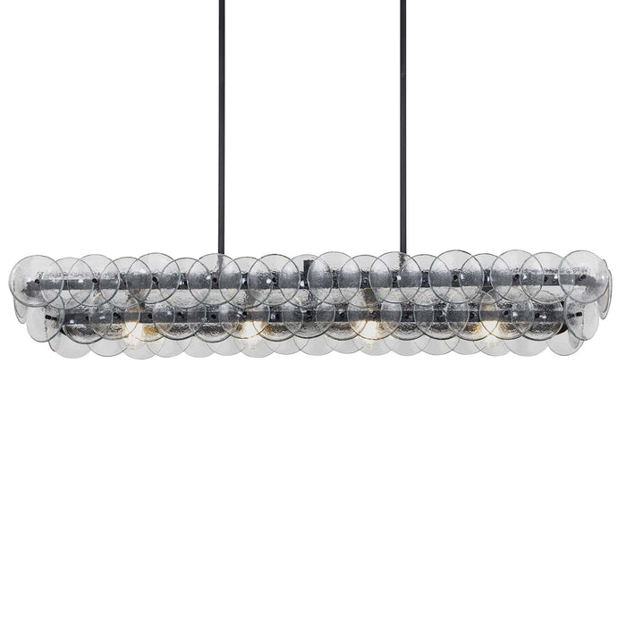 Loren Linear Chandelier in Detail.