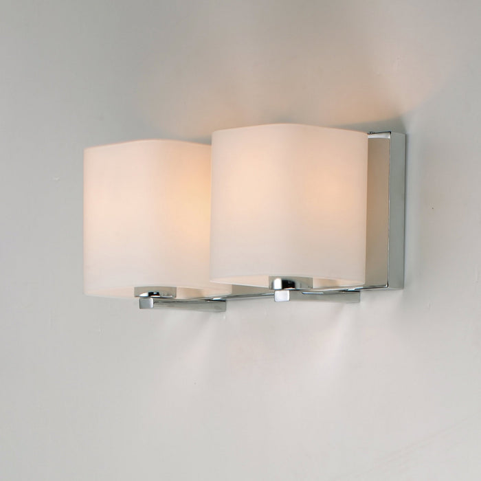 Wrap Bath Vanity Light in Detail.