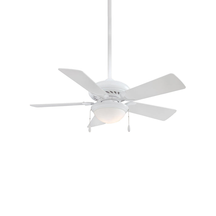 Supra Uni-Pack LED Ceiling Fan in White (44-Inch).