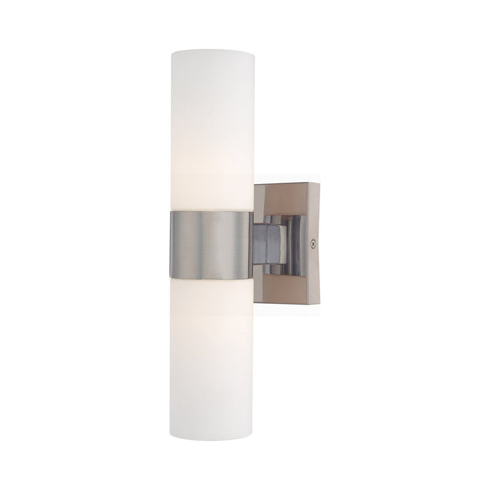 6212 Wall Light in Brushed Nickel.
