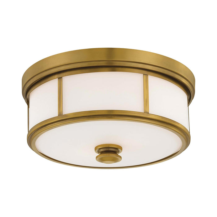 636 Flush Mount Ceiling Light in Liberty Gold (20-Inch).