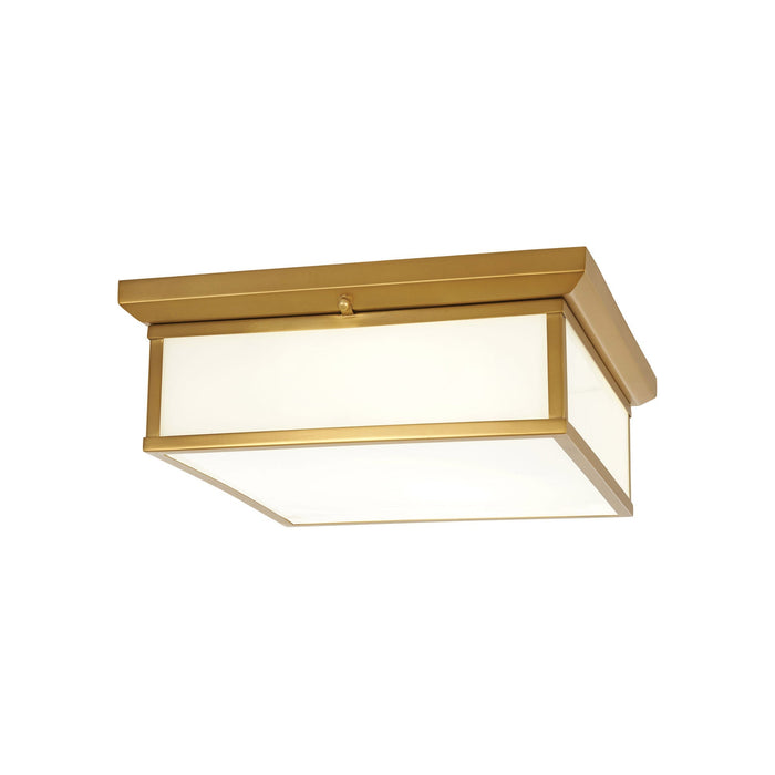 691 LED Flush Mount Ceiling Light in Liberty Gold (16-Inch).