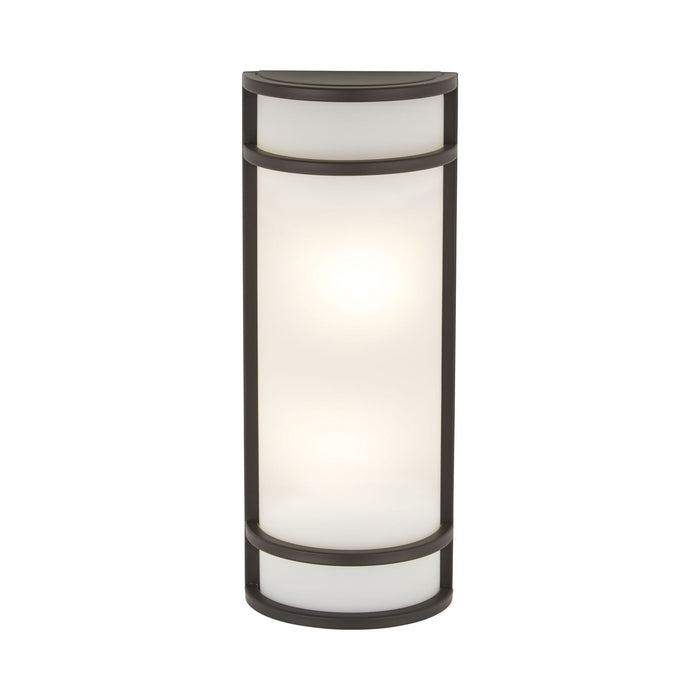 Bay View Outdoor Wall Light in Oil Rubbed Bronze (20-Inch).