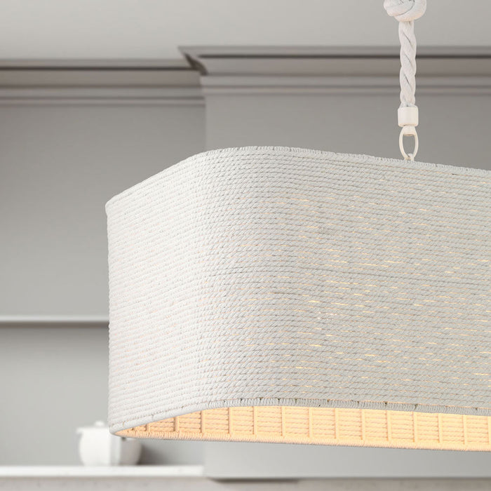 Lodelle Linear Pendant Light in Detail.