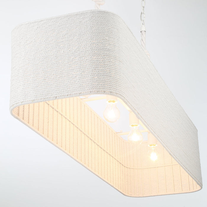 Lodelle Linear Pendant Light in Detail.