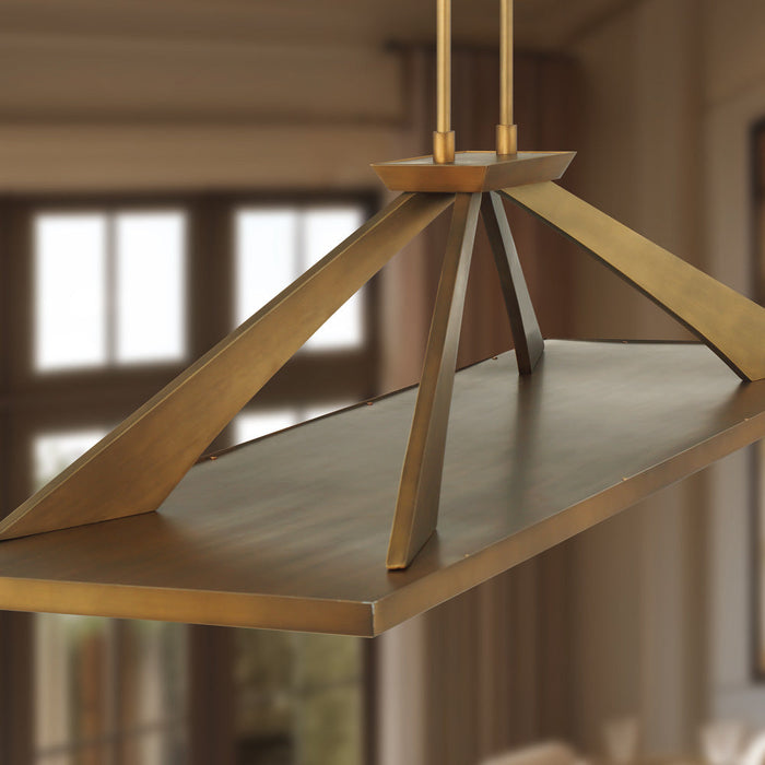 Stiles LED Linear Pendant Light in Detail.