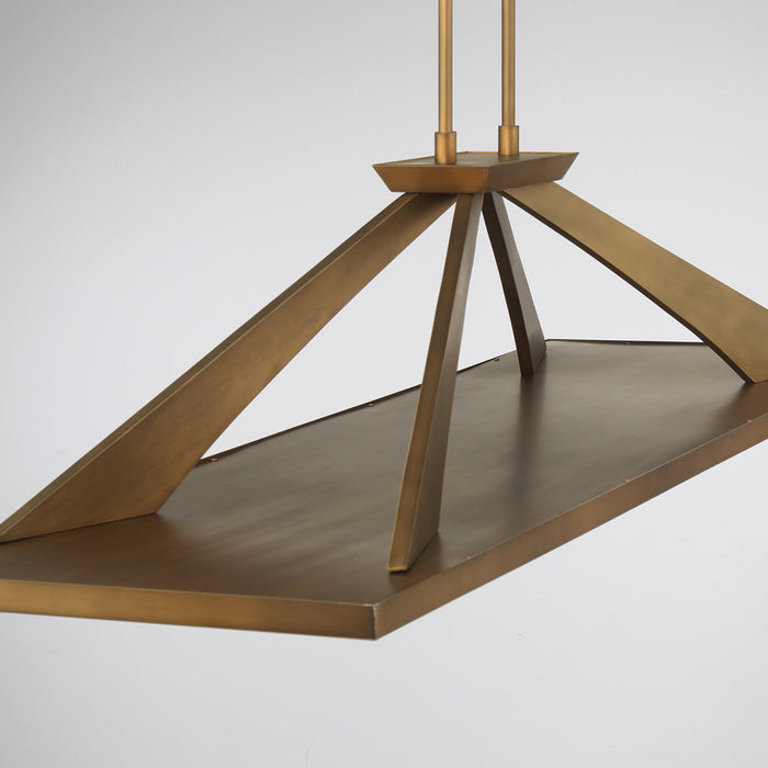 Stiles LED Linear Pendant Light in Detail.