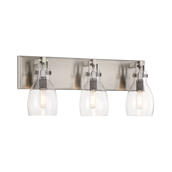 Tiberia Bath Wall Light in Plated Pewter (3-Light).