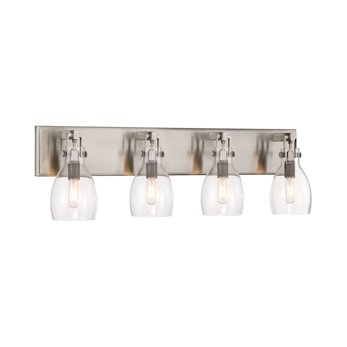 Tiberia Bath Wall Light in Plated Pewter (4-Light).