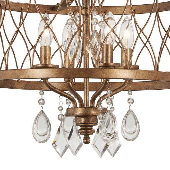 West Liberty Convertible Semi Flush Mount Ceiling Light in Detail.
