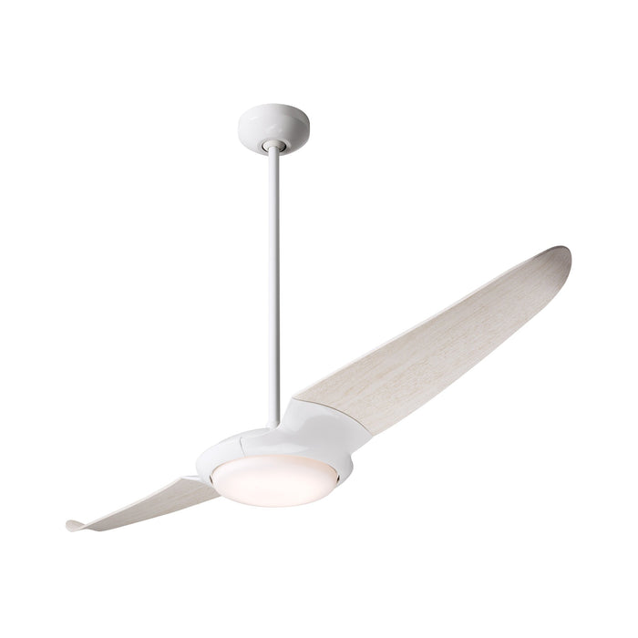 IC/Air 2 LED Ceiling Fan in Gloss White (Whitewash).