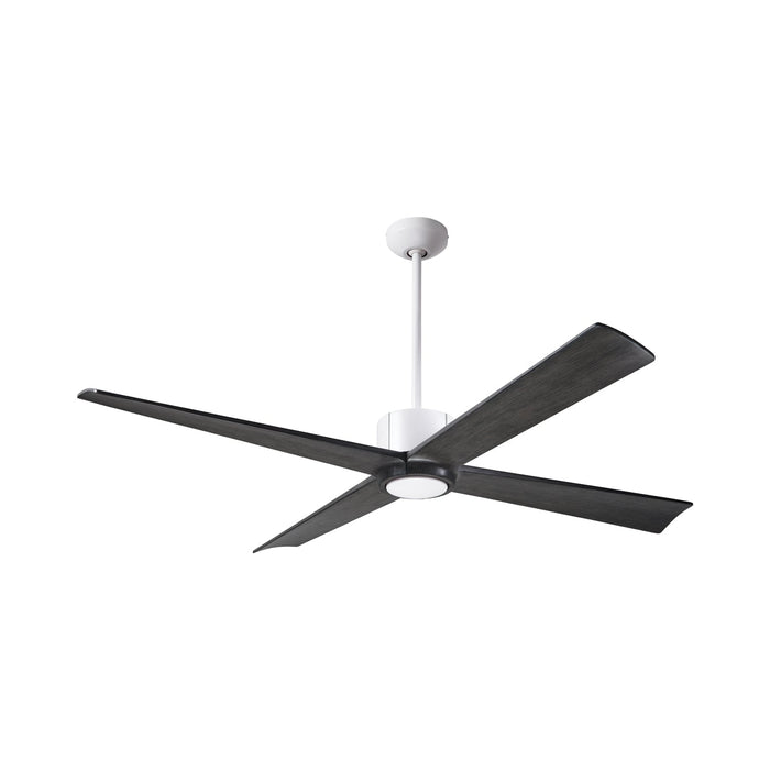 Nouveau DC Ceiling Fan in Matte White/Graphite/Ebony.