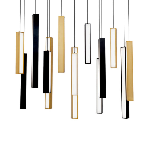 Chaos LED Linear Pendant Light.