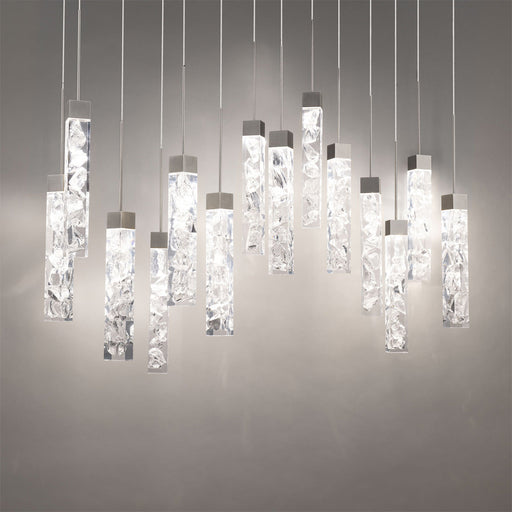 Minx LED Linear Multi Pendant Light in Detail.