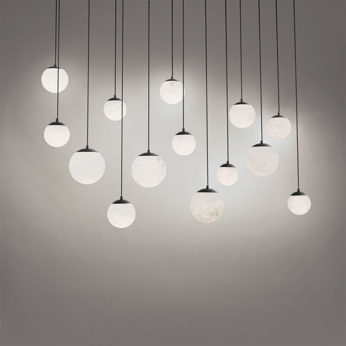 Pisces LED Linear Pendant Light in Detail.